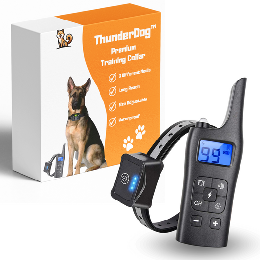 ThunderDog™ Dog Training Collar with remote